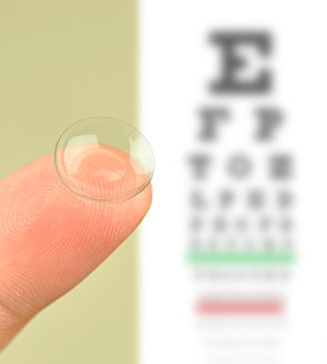 verre de contact vision